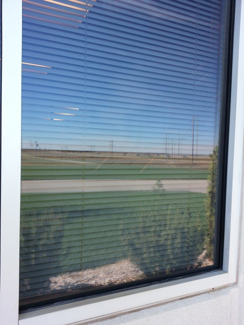 Window after restoration cleaning